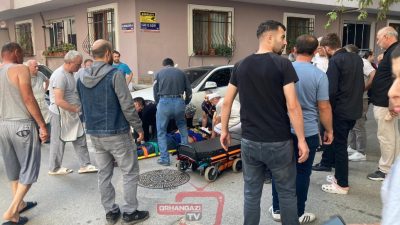 Bursa'nın Orhangazi ilçesinde motosiklet ile otomobilin çarpıştığı trafik kazasında, motosiklet
