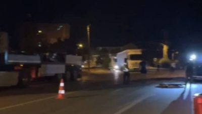 Bursa'da İznik - Orhangazi yolu üzerinde meydana gelen olayda, virajdan