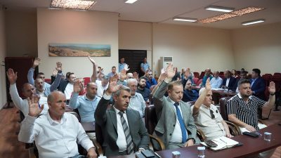 Orhangazi Belediyesi Eylül ayı meclis toplantısı, Belediye Başkanı Bekir Aydın