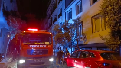 Bursa'nın Orhangazi ilçesinde meydana gelen olayda, çamaşır makinesinden çıktığı 