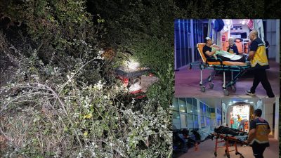 Bursa'nın Orhangazi ilçesine bağlı kırsal Bayırköy Mahallesinde meydana gelen trafik