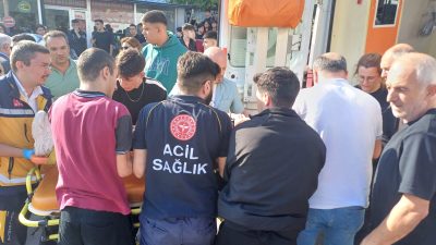 Bursa'nın Orhangazi ilçesinde okulların olduğu bölgede meydana gelen trafik kazasında,