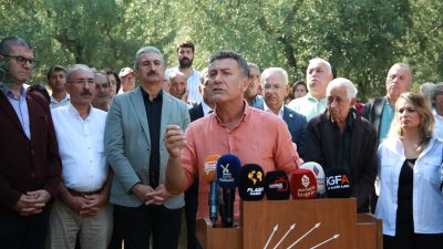 Yaklaşan yeni zeytin hasadı öncesinde CHP Bursa İl Başkanlığı tarafından