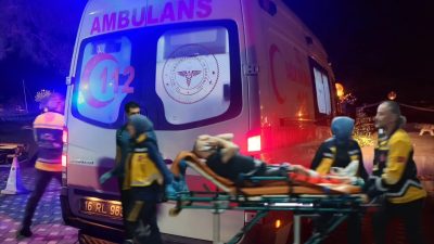 Bursa’nın Orhangazi ilçesi İznik gölü kenarında meydana gelen olayda, iki