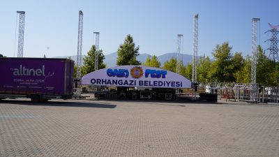 Orhangazi Belediyesi, Orhangazi’nin kurtuluşu vesilesiyle düzenlediği Gençlik Festivali (GaziFest) için