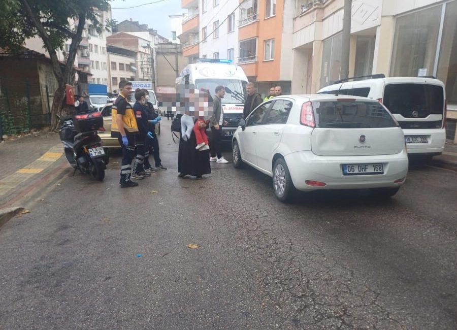 Bursa'nın Orhangazi ilçesinde üzerinde