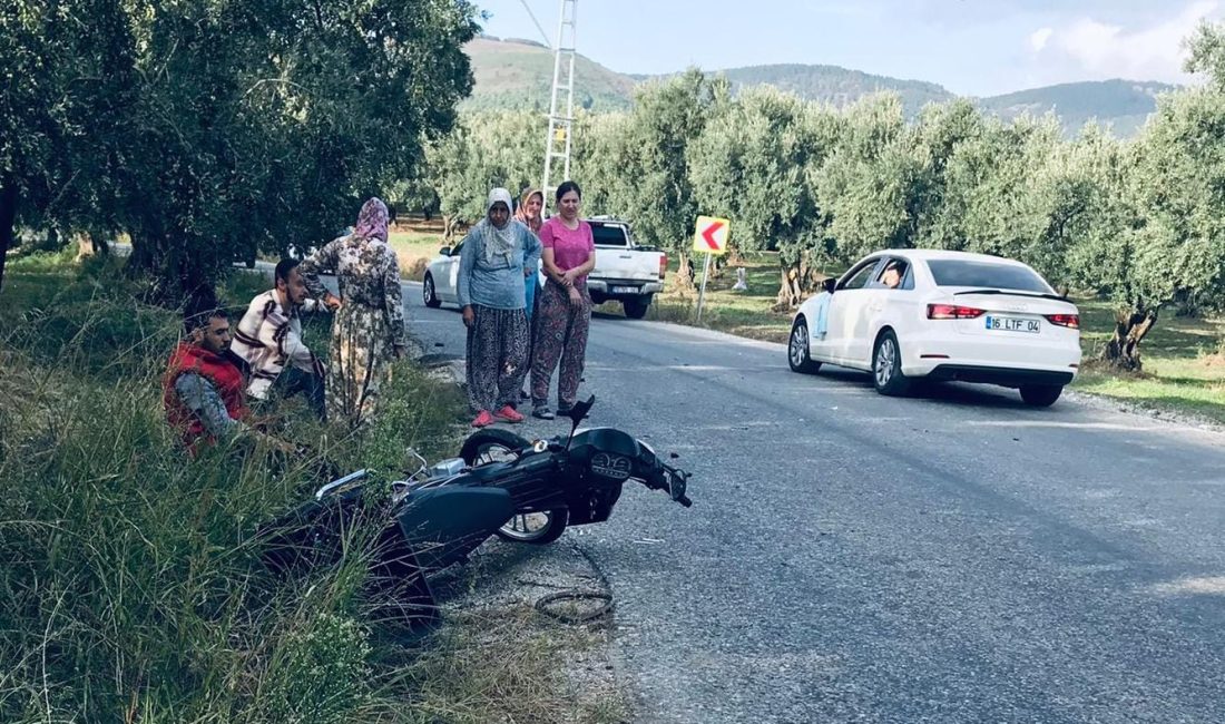 Bursa’nın Orhangazi ilçesinde meydana