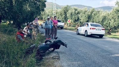 Bursa’nın Orhangazi ilçesinde meydana gelen trafik kazasında karşı yönlerden gelen