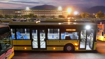 Bursa Büyükşehir Belediyesi'ne bağlı toplu taşıma şirketi BURULAŞ, kadın yolcuların