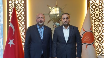 Orhangazi Belediye Başkanı Bekir Aydın, Cumhurbaşkanı Recep Tayyip Erdoğan tarafından