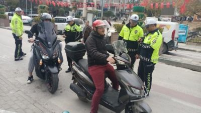 Bursa'nın Orhangazi ilçesinde artan motosiklet kazaları sonrasında ilçe genelinde son
