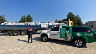 Bursa İl Jandarma Komutanlığınca Nilüfer ilçesi, Taşköy Mahallesi Bursa-Balıkesir kara