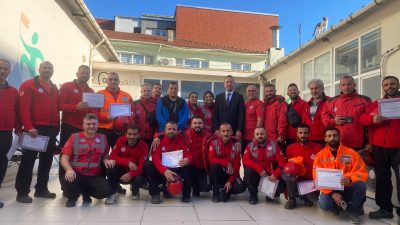 Orhangazi Belediyesi Arama Kurtarma Ekibi (OBAK), afet zamanlarında hayat kurtaracak