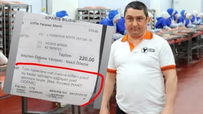 Türkiye’nin ünlü restoran zincirlerinden biri olan Bursa firması Köfteci Yusuf, 