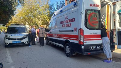 Bursa'nın Orhangazi ilçesinde Lise öğrencisinin kullandığı motosiklet, küçük yaştaki bisikletli