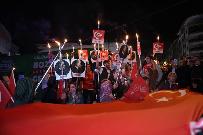 Bursa'nın Orhangazi ilçesinde Cumhuriyetin