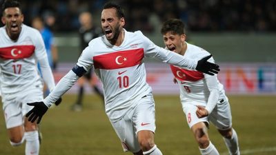 UEFA Uluslar B Ligi 4. Grup dördüncü maçında A Milli