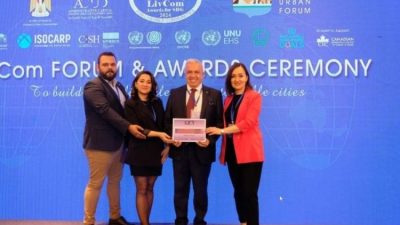 Akıllı ve yaşanabilir şehirler temasıyla düzenlenen 'Uluslararası Yaşanabilir Topluluklar Ödülleri'nde