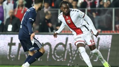 Samsunspor'un forvet oyuncusu Nany Dimata, düşünülenin aksine FIFA tarafından verilen