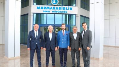 Bursa Büyükşehir Belediyesi, Marmarabirlik ile zeytin üreticisine destek olmak üzere