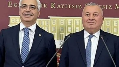 Demokrat Parti İstanbul Milletvekili Cemal Enginyurt ve Demokrat Parti İzmir