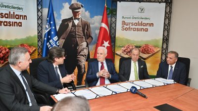 Bursa Büyükşehir Belediyesi iştiraklerinden BESAŞ ile Bursa Damızlık Sığır Yetiştiricileri
