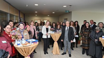 Bursa Büyükşehir Belediye Başkanı Mustafa Bozbey ve eşi Seden Bozbey,