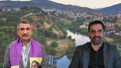 CHP'li Tunceli Belediye Başkanı Cevdet Konak ve DEM partili Ovacık