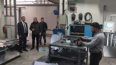 Bursa'nın Orhangazi ilçe merkezinde ve sanayi sitesinde bazı işletmeleri ziyaret