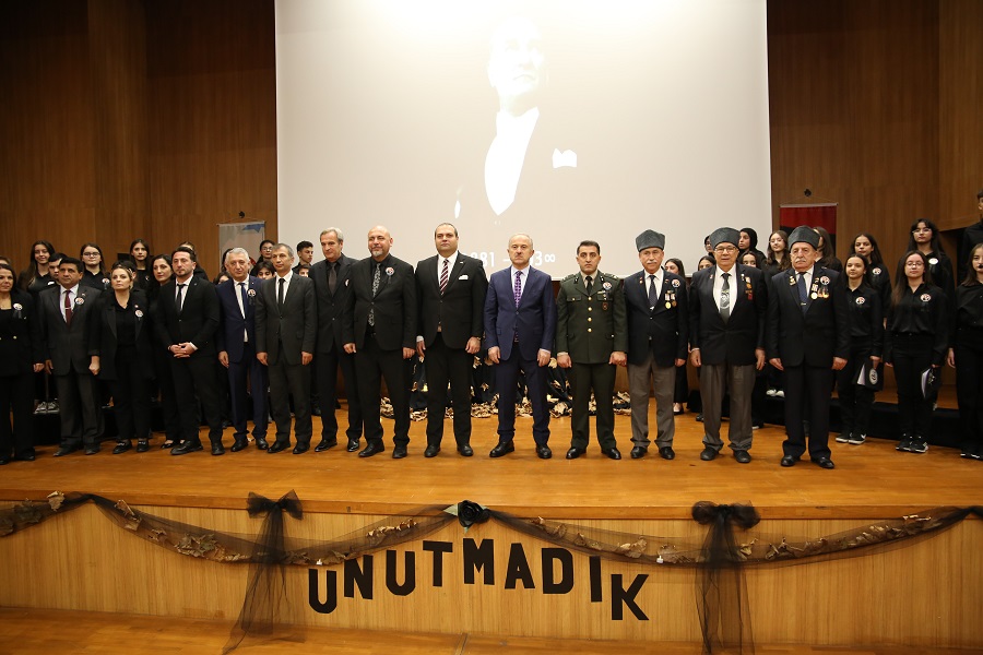 Orhangazi Kültür Merkezinde 10 Kasım Atatürk’ü Anma Töreni Yapıldı….