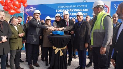 Bursa'nın Orhangazi ilçesinde , sokak hayvanlarının sorunlarına çözüm getirmek amacıyla