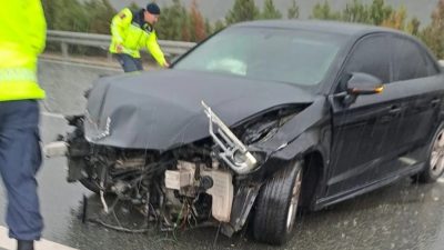 Gebze - Orhangazi - İzmir otoyolunda meydana gelen trafik kazasında
