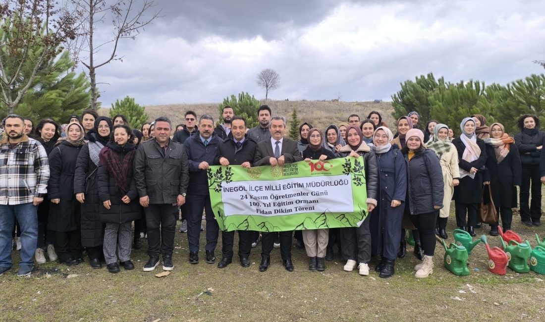 Bursa'nın İnegöl ilçesinde mesleğine