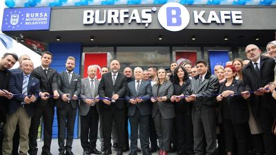Bursa'nın Orhangazi ilçesinde geçtiğimiz haftalarda hizmete giren BURFAŞ kafe için
