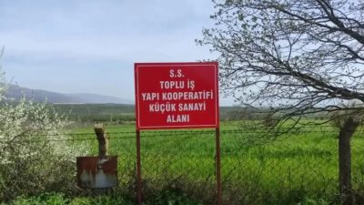 Bursa'nın Orhangazi ilçesinde  şehir içinde bulunan esnafların şehir dışına taşınması