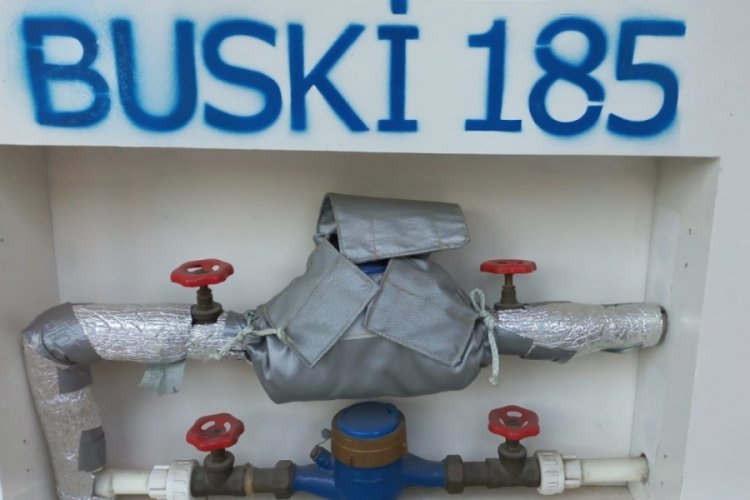 Bursa Büyükşehir Belediyesi BUSKİ Genel Müdürlüğü, su sayaçları ve tesisatlarında