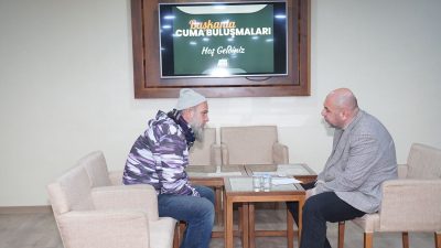Orhangazi Belediye Başkanı Bekir Aydın, her hafta düzenlenen “Cuma Buluşmaları”
