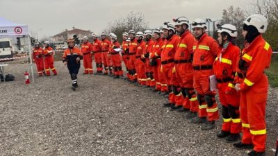
Bölgenin önemli arama kurtarma ekiplerinden biri olan Bursa MAG-DER (Bursa