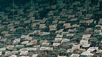 Bursaspor taraftar grubu Texas, 13 Ekim tarihinde oynanan Bursaspor-Kahramanmaraş maçı