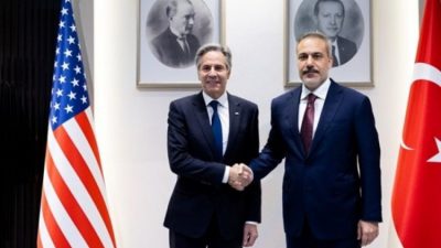 Dışişleri Bakanı Hakan Fidan, ABD Dışişleri Bakanı Antony Blinken ile