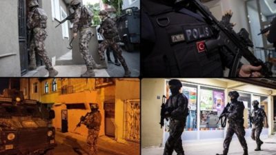 İçişleri Bakanlığı koordinesinde Türkiye'de terör örgütlerine yönelik 1 Ocak-30 Kasım