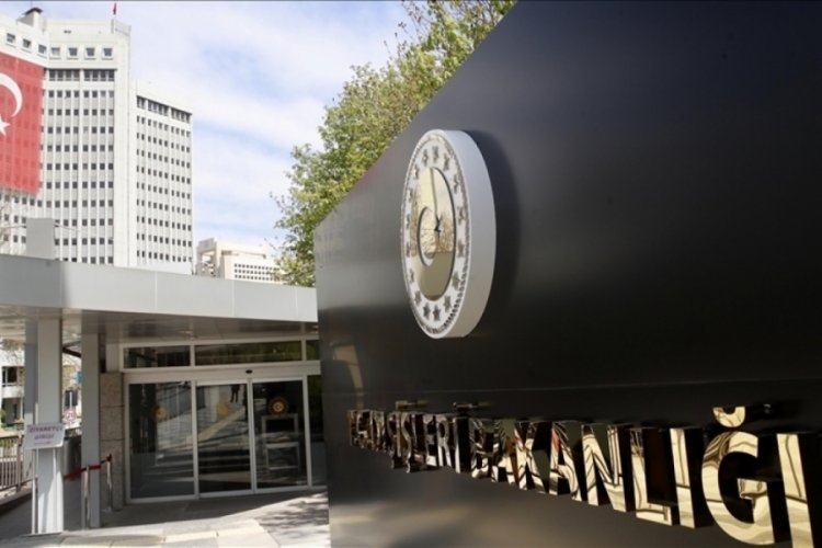 Dışişleri Bakanlığı'ndan yapılan açıklamada, "İsrail'in 1967 yılından bu yana işgal