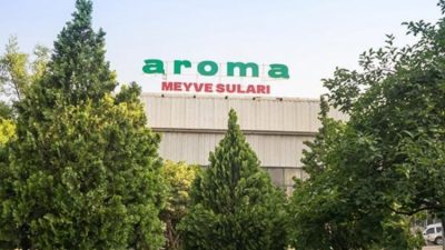 1968 yılında Bursa'da kurulan köklü meşrubat markası 'Aroma'nın satışı için