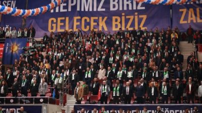 AK Parti Bursa 8. Olağan İl Kongresi gerçekleştiriliyor. 
