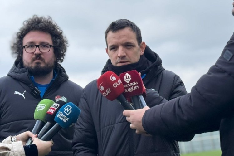 Bursaspor Teknik Direktörü Pablo Martin Batalla, 19 Ocak 2025'te başlayacak