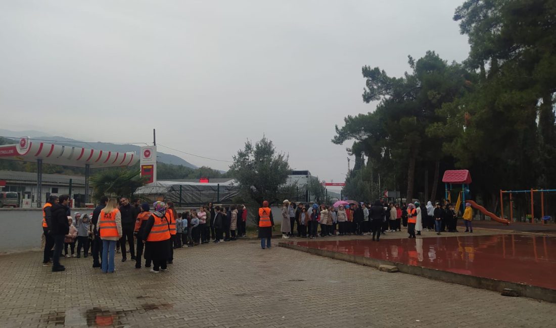 Bursa Mahalle Afet Gönüllüleri tarafından Bursa'da sürekli olarak yapılan deprem