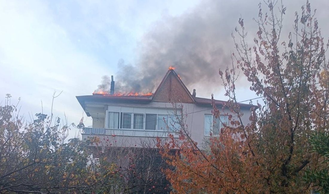 Bursa'nın Orhangazi ilçesinde meydana gelen olayda, temizlik için bacanın içinde