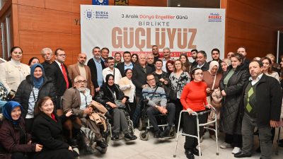 Bursa Büyükşehir Belediye Başkanı Mustafa Bozbey, Dünya Engelliler Günü dolayısıyla