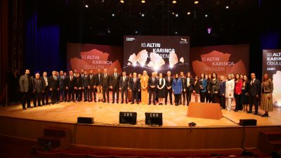 40 belediyeden 55 proje Altın Karınca Ödülü kazandı. Belediyelerin ilham veren