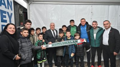 Bursa Büyükşehir Belediye Başkanı Mustafa Bozbey, kıymetli tarım alanlarına sahip